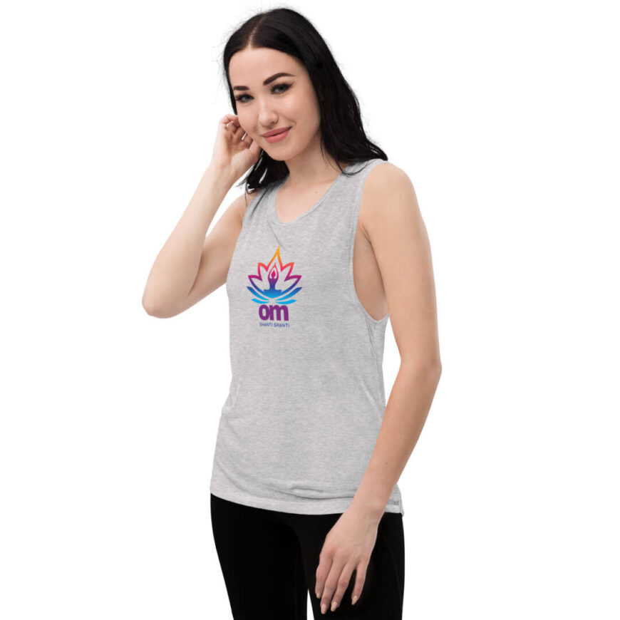 Om Shanti Ombre Muscle Tank - Image 9