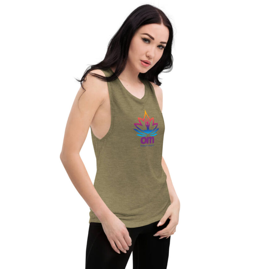 Om Shanti Ombre Muscle Tank - Image 7